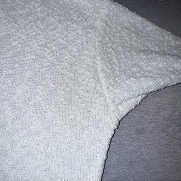 Sundays Cream Textured Hooded Sweater - Picture 11 of 11